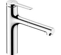 hansgrohe Zesis M33 160 mélangeur de cuisine 74801000 douchette, 2jet, chromé
