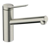 Hansgrohe Zesis M33 mitigeur de cuisine sur pied acier inoxydable 74802800