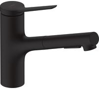 Hansgrohe Zesis M33 mitigeur de cuisine sur pied noir 74820670