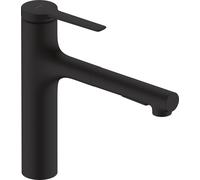 Hansgrohe Zesis M33 mitigeur de cuisine sur pied noir 74823670