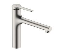 Hansgrohe Zesis M33 mitigeur de cuisine sur pied acier inoxydable 74801800