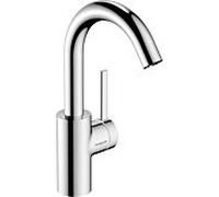 Hansgrohe Zesis S mitigeur lavabo 74742000 CoolStart avec bec pivotant et push-open garniture de vidange , chromé