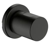 Robinet d'arrêt Hansgrohe Zesis S 74997340 encastré, finition chrome noir brossé