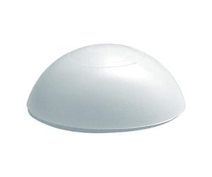 HANSI-Siebert Tampon mural demi-sphère blanc, diamètre 32 mm H : 13 mm Quantité:50