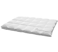 Hanskruchen Premium **** Couette Naturelle Légère Eté - 100% Duvet - 160gr/m2-155x200cm - Anallergique - Antiacarien - Batiste 100% Coton - Fabrication Qualité Allemande - Lavable 60°