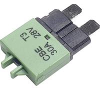 Hansor Circuit Breaker Standard, type 3, Manual Reset, 30A CBE3 Series 30A Disjoncteur pour fusible plat standard 30 A vert