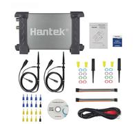 Hantek 6022BL Oscilloscope numérique portable PC 16 canaux 20 MHz 48 MSa/s Mémoire multifonction Analyseur logique Portable USB Oscilloscope portable