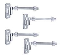 Hanured 4pcs Charniere Porte Lourde, Charnières de Portail, M12 Charniere Inox Gond Portail Pour Portails De Jardin Portails De Clôture Porte De Cour, 150mm