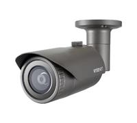 Hanwha Techwin Hanwha QNO-6012R, caméra de sécurité IP, extérieur, filaire, montage au plafond/mural, gris, forme cylindrique