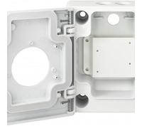 Hanwha SBP-300NB - Boîtier de montage IP66 couleur ivoire pour caméra, compatible SBP-300WM/SBP-300KM/SBP-300PM, 3.4 kg