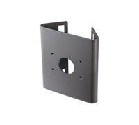 Hanwha Techwin SBP-302PM - Adaptateur de fixation pour boîtier de caméra - montable sur poteau - gris foncé - pour WiseNet L LNO-6032; WiseNet P