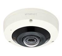 Hanwha Vision WiseNet X XNF-8010RV - Caméra de surveillance réseau - dôme - extérieur - à l'épreuve du vandalisme - couleur (Jour et nuit) - 6 MP - 2048 x 2048 - Focale fixe - audio - composite - LAN