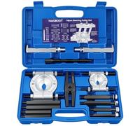 HAOBOOT 14pcs Extracteur de Roulement Arrache Moyeu Capacite 5 Tonnes | Separateurs 2'' et 3'', Acier Chrome Vanadium, Outil de Démontage Pour Poulies, Extracteur de Roulement Précis