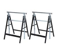 Haofy 2 Pièces Pieds de Meubles Réglables en Métal Projets de Bricolage à Domicile pour Canapé-Lit Chaise canapé Commode Table Pieds de Support de Remplacement de Lit Robustes pour