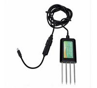 Haofy 8 en 1 PH-mètre du Sol Moniteur D'eau Indicateur Capteur Hygromètre Température du Sol Compteurs de fertilité pour Extérieur Intérieur Grand Pot Plantes Fleur Jardinage