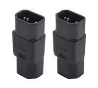 Haofy Adaptateur d'alimentation C14 à C21, 2 Pièces, Connexion Sûre et Fiable pour Appareils électroniques 10-15A 125-250V