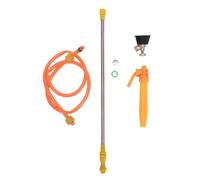 Haofy Baguette D'arrosage pour Tuyau D'arrosage, Poteau Extensible Rotatif à 360°, Baguette de Pulvérisation en Cuivre Métallique de 31,5 Pouces avec Interface G1/2 Dotée D'un Capuchon