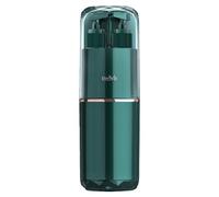 Haofy Boîte de Rangement de Brosse à Dents de Voyage, étui de Dentifrice Multifonctionnel Portable pour L'hygiène en Déplacement PC, ABS, PP (Green)