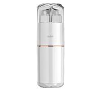 Haofy Boîte de Rangement de Brosse à Dents de Voyage, étui de Dentifrice Multifonctionnel Portable pour L'hygiène en Déplacement PC, ABS, PP (White)