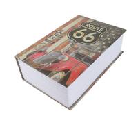 Haofy Boîte de sécurité Livre avec Rangement caché et 2 Clés (Type de | Déguisé en Dictionnaire, ABS Alliage D’aluminium, Portable pour Maison Bureau ou Voyage