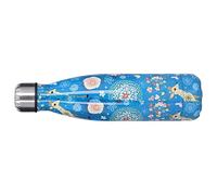 Haofy Bouteille d'eau Isotherme en Acier Inoxydable 500 Ml Bouteille de Sport Résistant aux Rayures Antirouille 7 X 27 Cm pour les Activités de Plein Air Utilisation Quotidienne Famille Amis (cerf