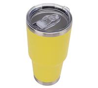 Haofy Bouteille Isotherme Sous Vide en Acier Inoxydable, Tasse de Voyage à Double Paroi, Tasse Thermique pour Boissons Chaudes et Froides, qualité Alimentaire 304, 15.2oz (YELLOW)