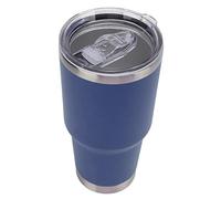 Haofy Bouteille Isotherme Sous Vide en Acier Inoxydable, Tasse de Voyage à Double Paroi, Tasse Thermique pour Boissons Chaudes et Froides, qualité Alimentaire 304, 15.2oz (BLUE)