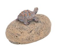Haofy Cache-clés en Pierre avec Image de Tortue Réaliste, Cache coration de Jardin, Texture de Roche, Matériau en Résine, Protection de la Vie Privée pour Une Utilisation
