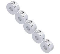Haofy Collier D'Arbre de Style Pince en Alliage D'aluminium Compact, Mécanisme de Fixation sans Dommage pour Arbre Mécanique, 5 Pièces (4910-0816-0006)