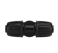 Haofy Connecteur de Tuyau, 10 Pièces Connecteur d'eau Droit Raccord D'irrigation Goutte à Goutte de Jardin pour Tuyau PE 16mm
