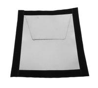 Haofy Cric de Poêle de Tente, Couvercle de Cheminée en Fibre de Verre de Silicone 9 X 7,9 Pouces avec Rabat Anti-pluie, Garniture pour s'adapter au Tuyau de Fumée, Installation de Boucle à Crochet,