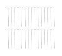 Haofy Crochets D'étiquette de Plante, 30 Pièces, 11.81 Pouces, Crochets de Jardin pour Suspendre des Plantes, Signe de Jardin en Métal, Tiges Suspendues pour Jardinière de Fleurs