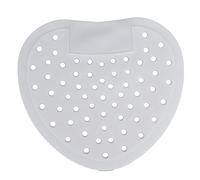 Haofy Désodorisant parfumé Aromatique pour écran D'urinoir Anti-éclaboussures, pour Salles de Bains, élimine les Odeurs Particulières, Plastique 7,5x6,7x0,04 Pouces (grand trou blanc)