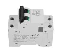 Haofy Disjoncteur Miniature DC 2P 250 V, Protection à Fermeture Rapide pour Système de Grille de Panneaux Solaires, 25 A/40 A Blanc C65H-DC 3,1 X 2,8 X 1,4 Pouces 197 G ~ 207 G (40A)