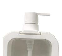 Haofy Distributeur de Savon de Voyage de 500 ML, Bouteille à Pompe en Plastique Pet Rechargeable, Récipient de Lotion, Shampoing, Gel Douche, Léger 300 G, pour Savon Liquide, Voyage, Salle de Sport,