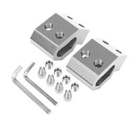 Haofy Ensemble de Montage Latéral Durable Universel pour Boîte à Outils avec Kit D'installation Complet, Organisation Efficace des Outils pour les Niveaux D'experts et Amateurs de Bricolage, (SILVER)