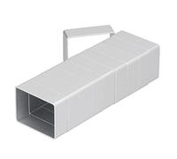 Haofy Ensemble de Moules à Gâteau de Lune en Aluminium, Outils de Cuisson pour les Boulangers à Domicile, Ensemble de 10 Emporte-pièces Légers de 3,2 Oz, Faciles à Manipuler, Créatifs, Façonnage de