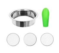 Haofy Ensemble de Tamis de Sol, Tamis à Mailles en Acier Inoxydable de | Tamis à Compost de Jardin, Bac Filtrant Interchangeable, Tamise le Sable de saleté, Croissance des Plantes Plus Saine pour