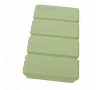 Haofy Grand Bac à Glaçons en Silicone avec Couvercle, Moule à Glace à Dégagement Facile pour Bâton de Glace à Cocktail (GREEN)