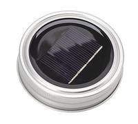 Haofy Guirlandes Lumineuses Solaires pour Bocaux Mason, Extérieur Fée Luciole Couvercles Guirlandes Lumineuses 20 LED 6,6 Pieds étanches sans Flamme Solaire Fée étoilée Couvercles
