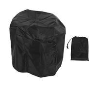 Haofy Housse de Fontaine en Tissu Oxford 420D, Imperméable, avec Cordon de Serrage, Vent, Protection de Statue de Jardin pour Patio Extérieur