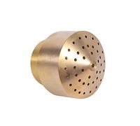 Haofy Jet de buse de Fontaine d'eau d'arrosage d'étang, tête de pulvérisation en Laiton pour étang de Jardin, Piscine, décoration de rocaille(1/4")