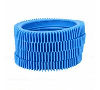 Haofy Kit combiné de Pneus Avant et Arrière pour Nettoyeur de Piscine 896584000143 896584000082, Roues en Caoutchouc de 7,6 X 6 X 1 Pouces pour Nettoyeurs de Piscine à Pression, Pneus