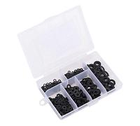 Haofy Kit D'assortiment de Joints de Rondelle Plate en Nylon de Haute qualité, 500 Pièces, pour éviter les Fuites et Réduire les Vibrations, pour les Amateurs et les Professionnels du Bricolage,