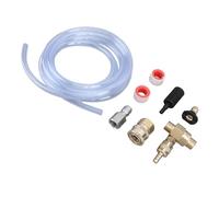 Haofy Kit d'injecteur de Produits Chimiques pour Nettoyeur Haute Pression, Valve Réglable pour Application de Détergent de 4000 PSI avec Connecteur de 3 à 8 Pouces et Tuyau de 9 à 8 Pieds, Nettoyage