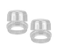 Haofy Lot de 2 Couvre-boutons de Cuisinière à Gaz Résistants aux Hautes Températures jusqu'à 150 ℃ avec Protection d'installation Facile à Bouton-poussoir pour la Cuisine à Domicile, les Petits