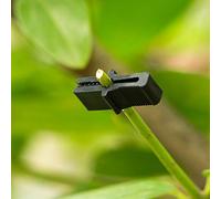 Haofy Lot de 200 Pinces à Film pour Serre, Clips en Plastique PP pour Fil d'acier de 0,08 à 0,14 Pouce, Attaches Réutilisables, Fixent le Film Plastique et le Filet aux Cadres, Abris de Jardin des