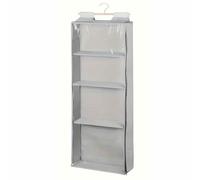 Haofy Organisateur d'animaux en Peluche Suspendus 4 Poches en Tissu Non tissé avec Support en PVC sur Le Sac de Rangement de Porte pour Jouets et Peluches pour Petits Appartements, Salles de Jeux,