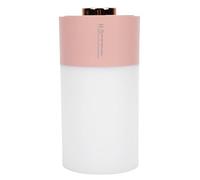 Haofy Petit Humidificateur Portatif Silencieux de Bureau de Brume Fraîche, Humidificateur coloré de Grande capacité de 300ml pour le Bureau à la Maison (PINK)
