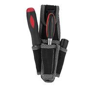 Haofy Pochette de Poche Multifonctionnelle pour électricien, Sac à Outils Noir Résistant à l'usure pour Les Entrepreneurs, Sangle Réglable